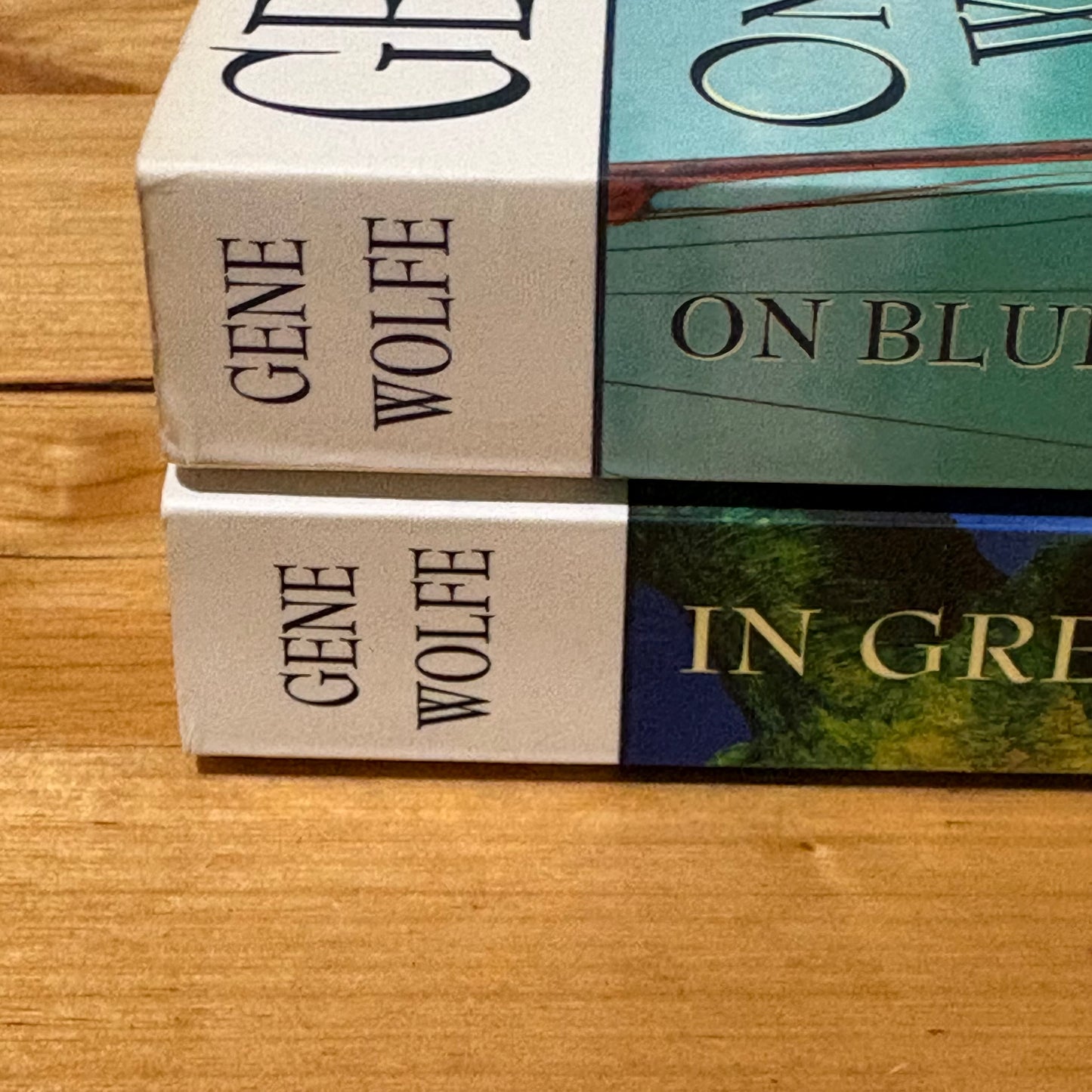Gene Wolfe Green's Jungle and Blue's Water Short Sun Fantasy Paperback Bundle