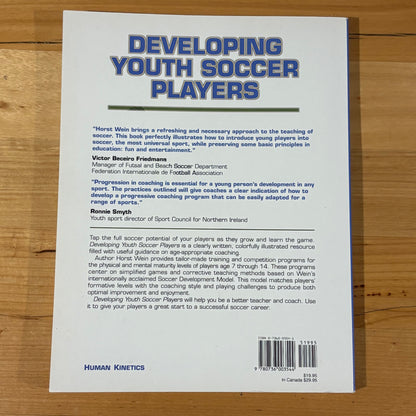 Developing Youth Soccer Players by Horst Wein Paperback GD