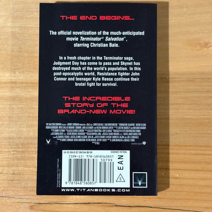 Terminator Salvation by Alan Dean Foster Official Movie Novelization GD