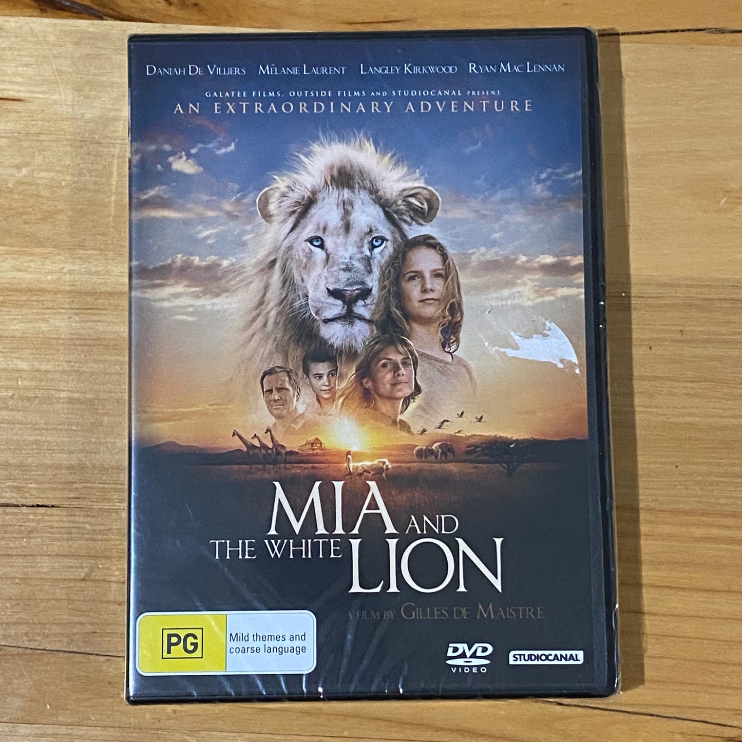 Mia and the White Lion DVD Family Movie PAL 4 New Sealed