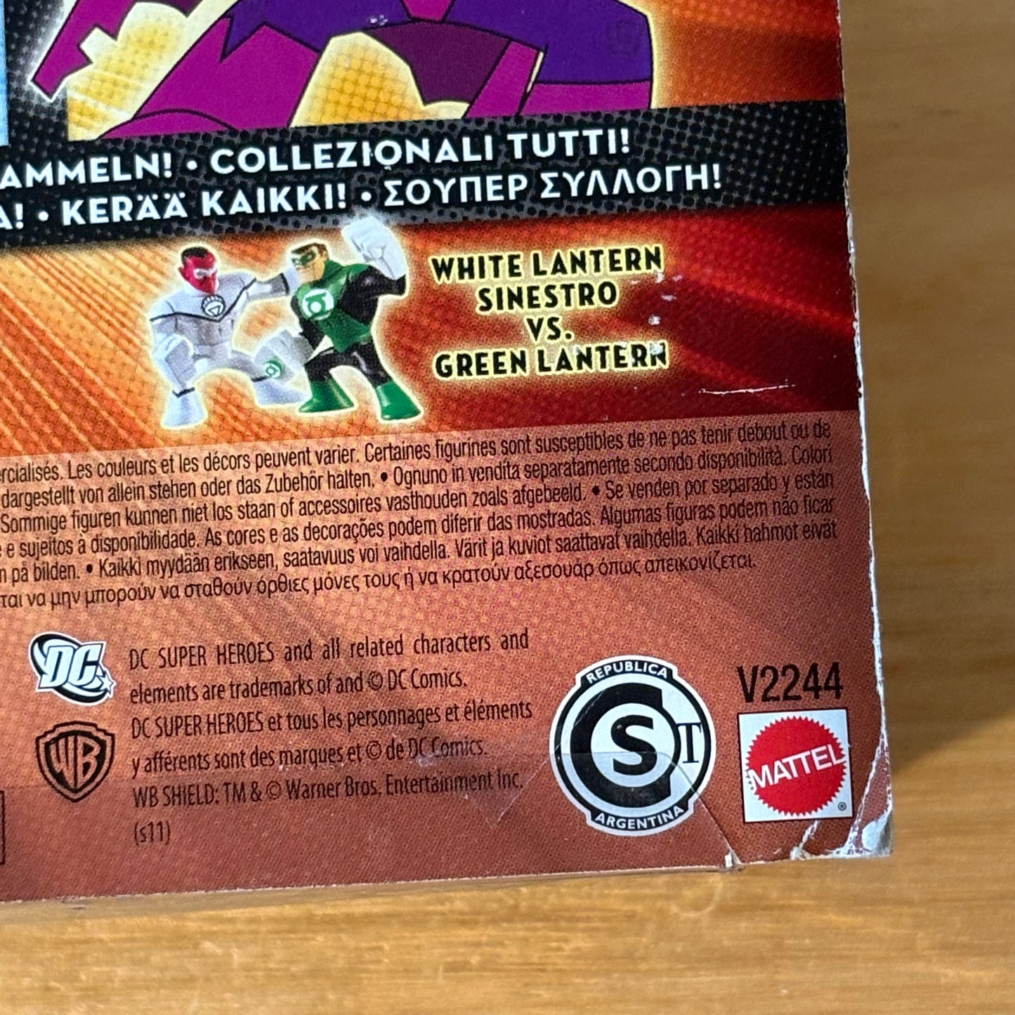 DC Universe Action League Superman vs Bizarro 2011 New Sealed