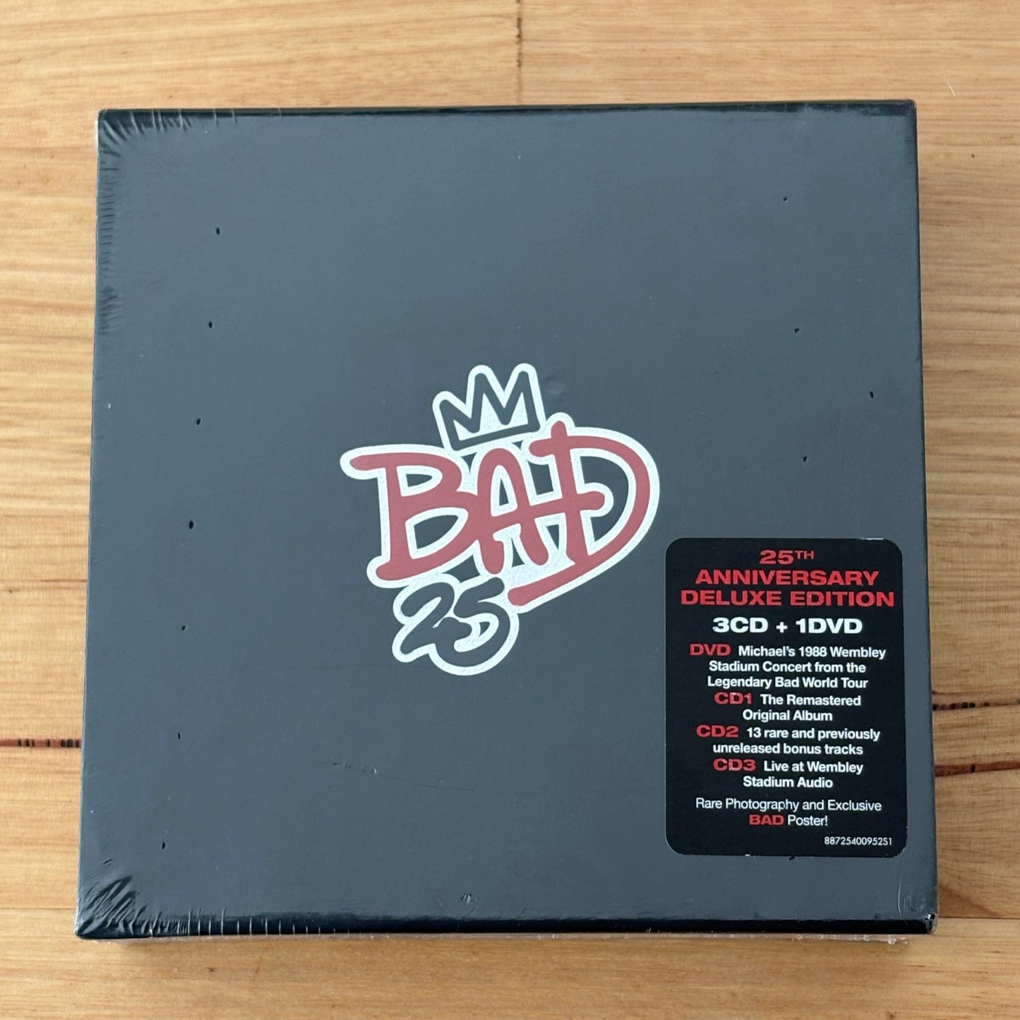 Michael Jackson Bad 25th Anniversary CD Box-set 2012 New Sealed
