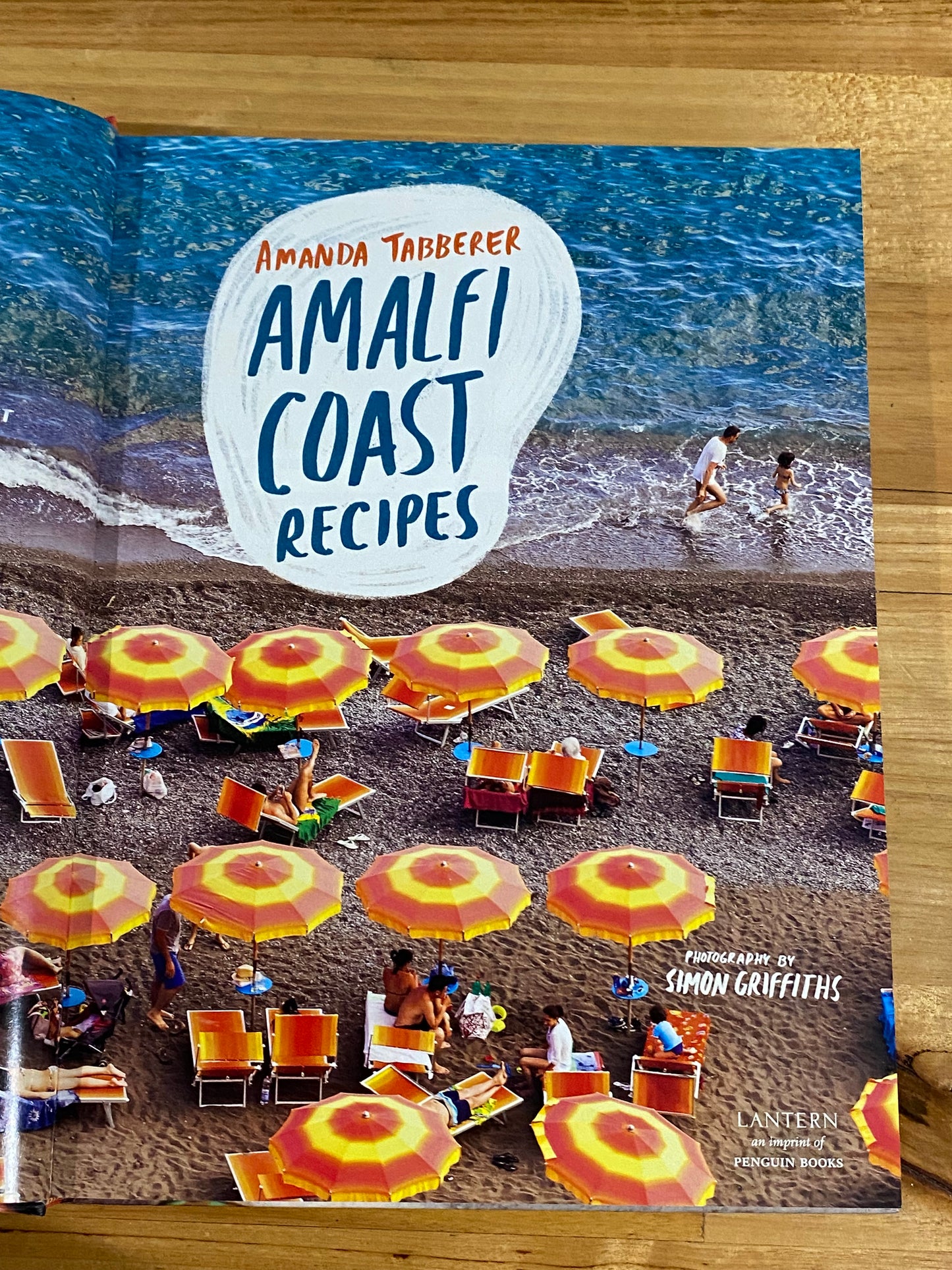 Amanda Tabberer Amalfi Coast Recipes Hardcover Book VGC