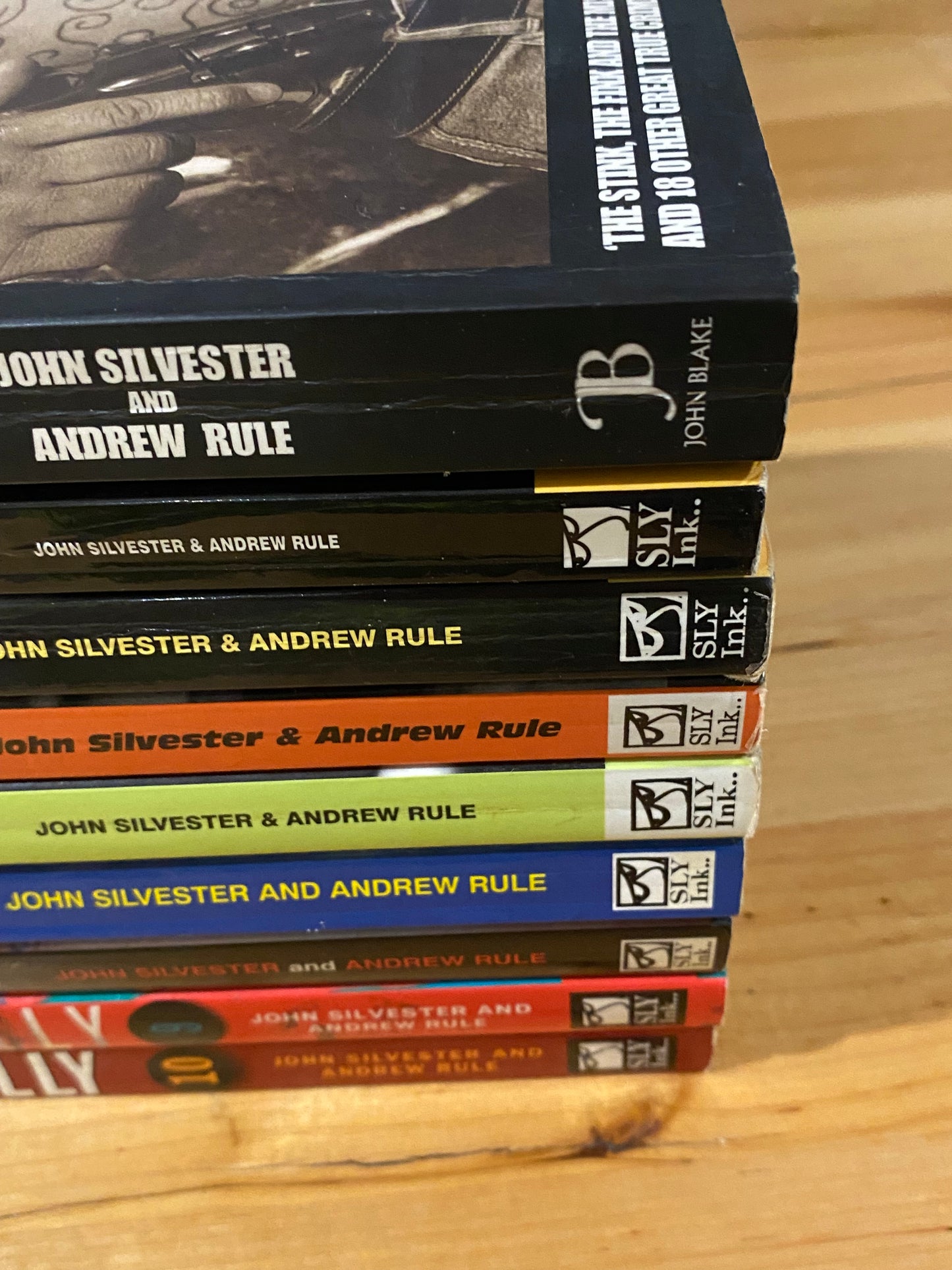 Underbelly Australian True Crime Stories Silvester Rule 9 x Paperbacks GD