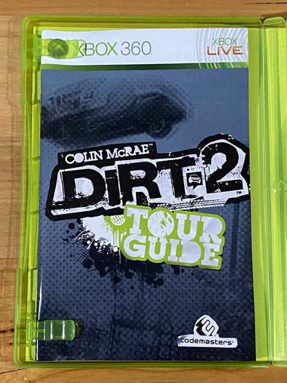 Colin McRae Dirt 2 Xbox 360 With Manual and Map VGC