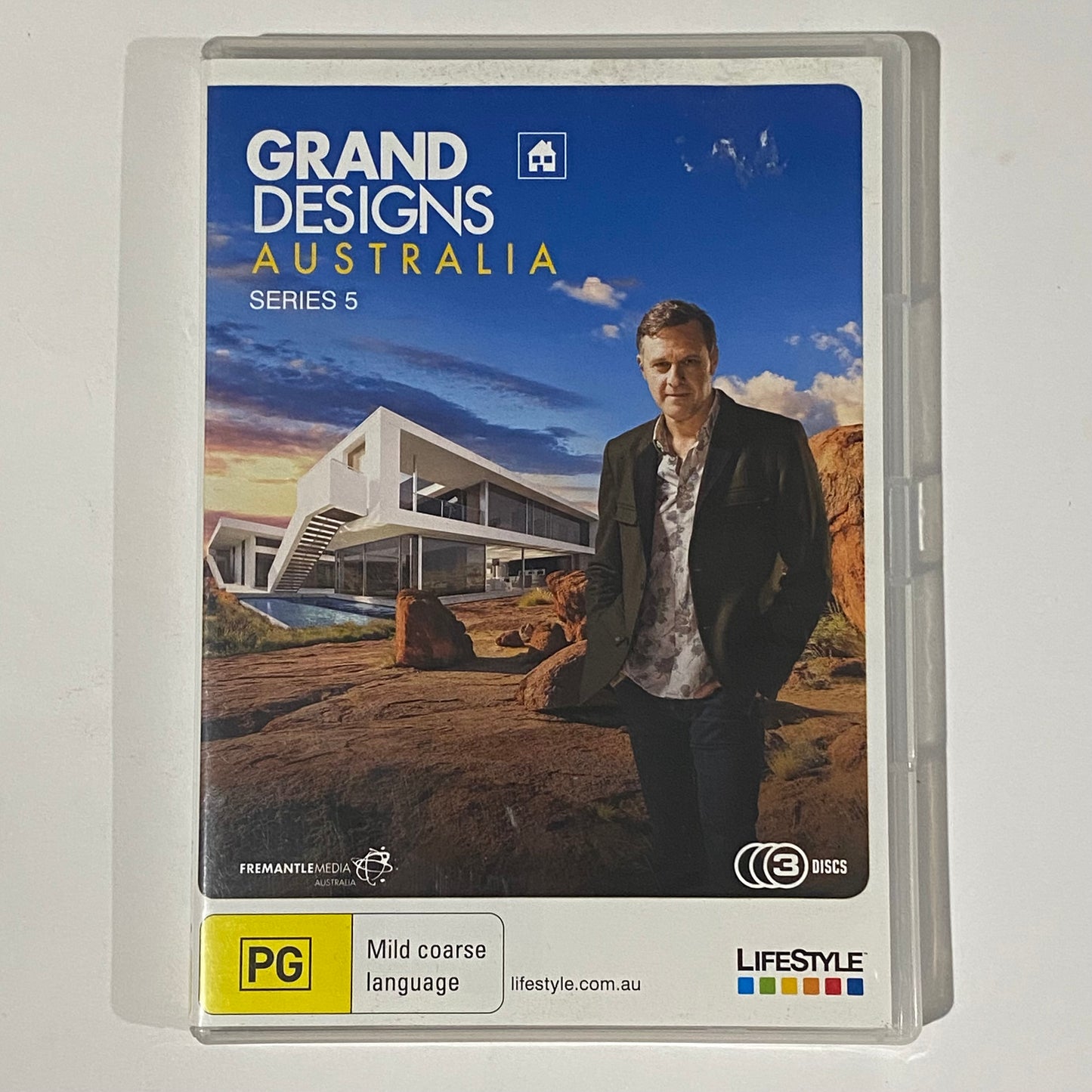 Grand Designs Australia Series 1-5 DVD Peter Maddison PAL 4 Pre-Owned VGC