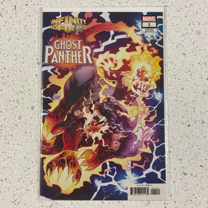 Infinity Wars: Ghost Panther (2018) #1 Adam Kubert Connecting Variant Cover