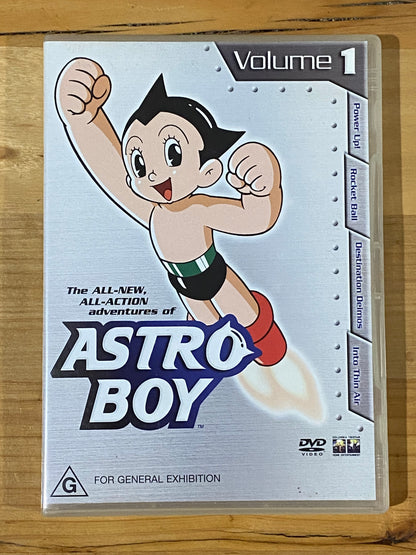 Astro Boy Volumes 1-4 DVD 2003 TV Series PAL 4 VGC