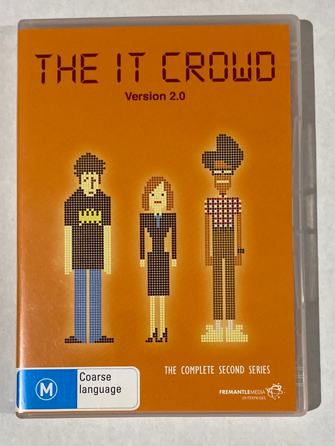 The IT Crowd DVD All Four Seasons PAL 4 Channel 4 British Comedy VGC