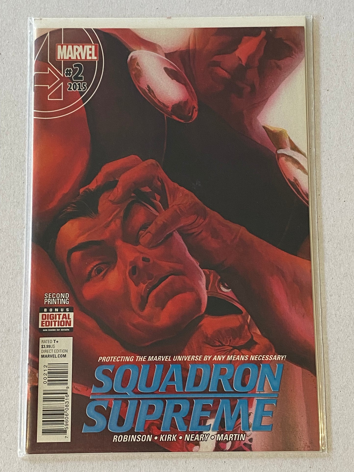 Squadron Supreme (2016) #2 Alex Ross 2nd Printing Variant NM