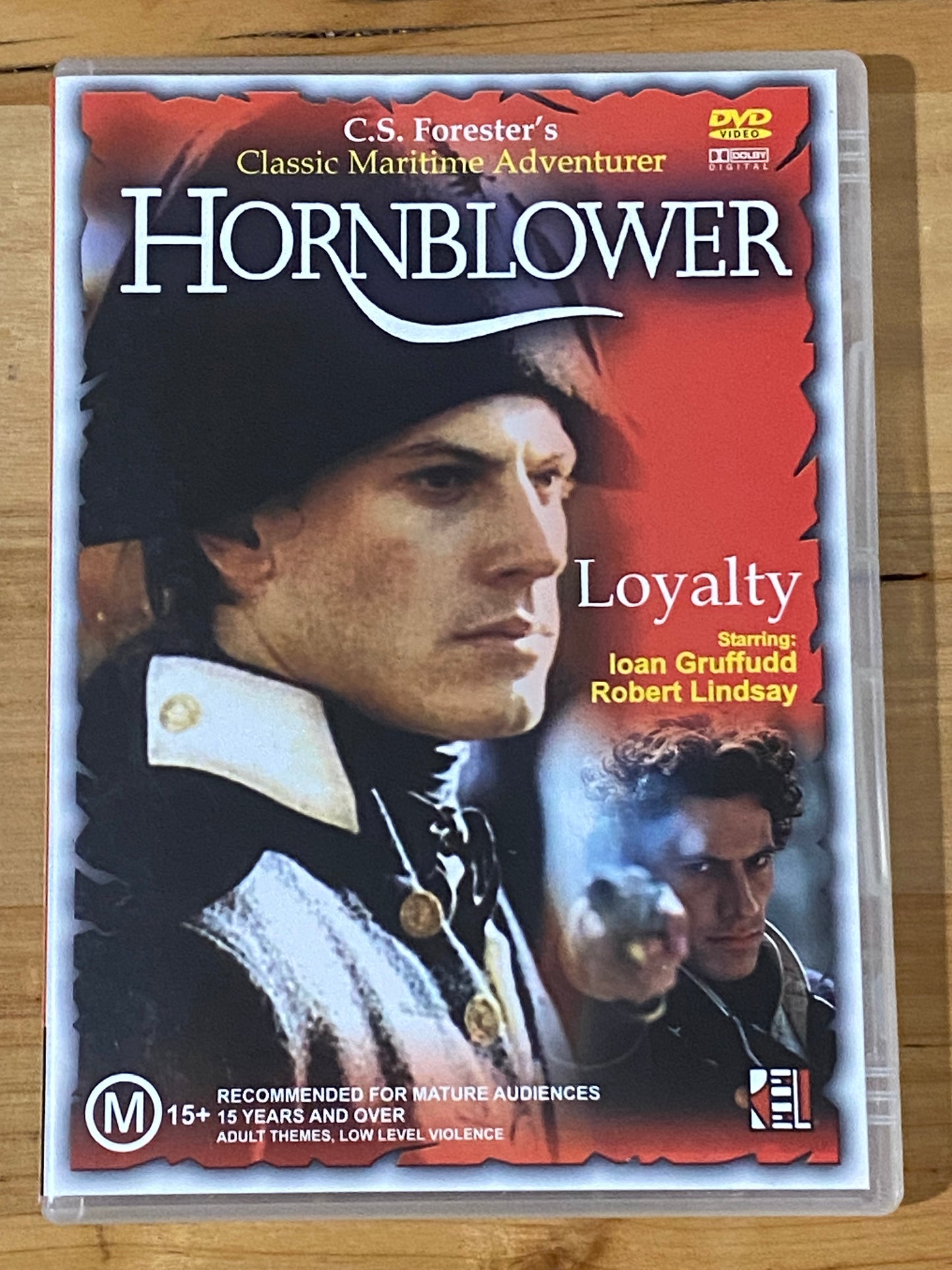 Hornblower Complete Set DVD Ioan Gruffudd C.S. Forester PAL 4 VGC