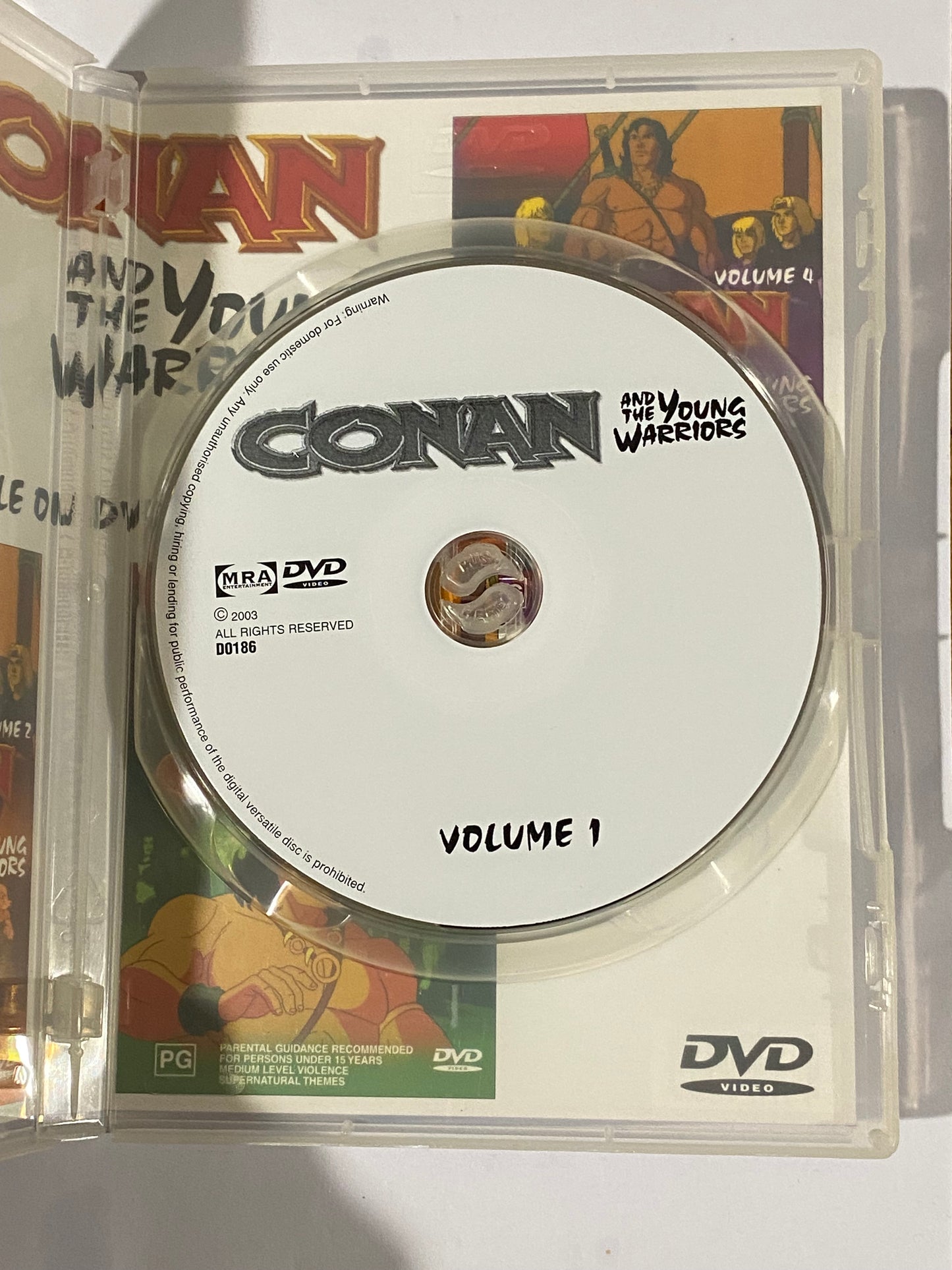 Conan And The Young Warriors Volume 1 DVD Animation PAL 4 VGC