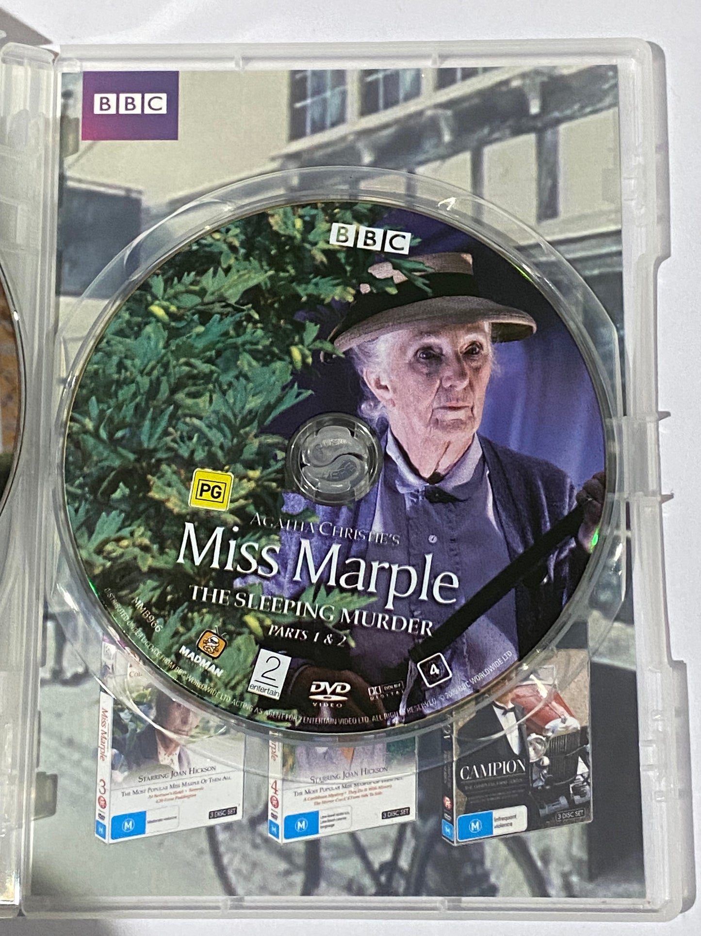 Agatha Christie's Miss Marple Collection Part 2 DVD BBC Joan Hickson PAL 4 VGC