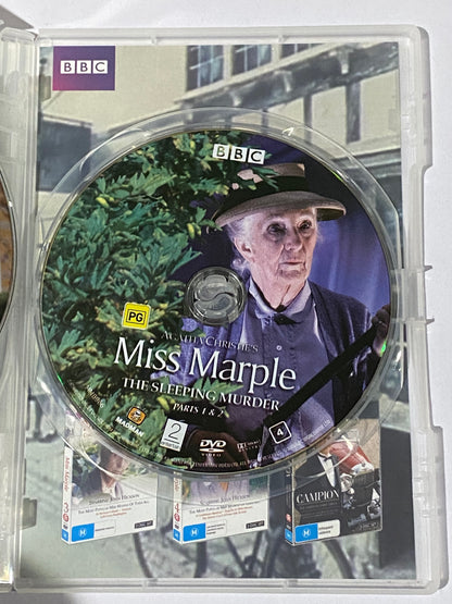 Agatha Christie's Miss Marple Collection Part 2 DVD BBC Joan Hickson PAL 4 VGC