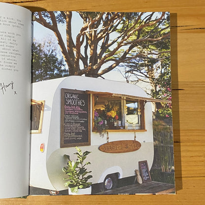 Natural Harry Delicious Plant Based Summer Recipes by Harriet Birrell Hardcover 2015 GD