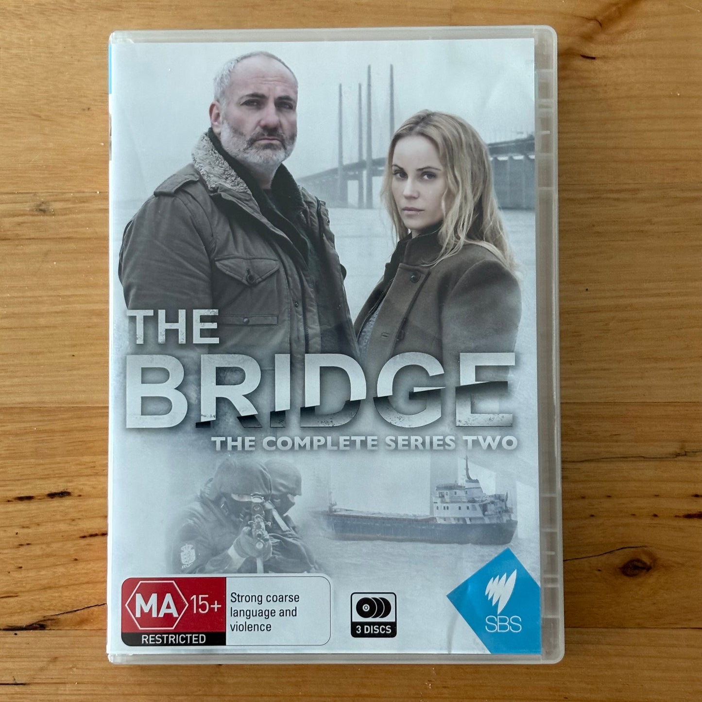 The Bridge Series 1-4 DVD Complete Set Swedish/Danish Crime Thriller PAL 4 VGC
