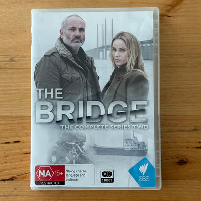 The Bridge Series 1-4 DVD Complete Set Swedish/Danish Crime Thriller PAL 4 VGC