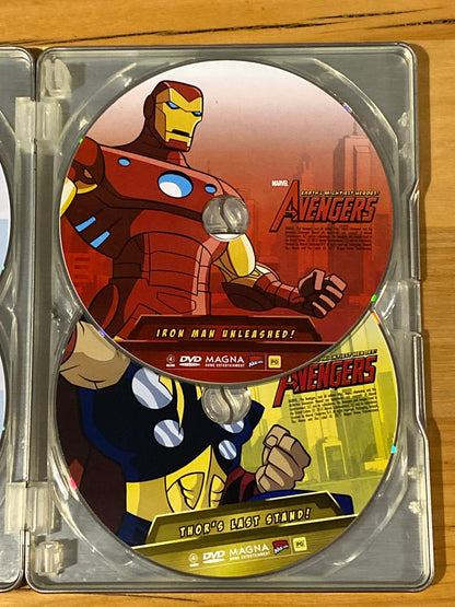 The Avengers Earths Mightiest Heroes DVD Steelbook The Complete First Season 4-Disc