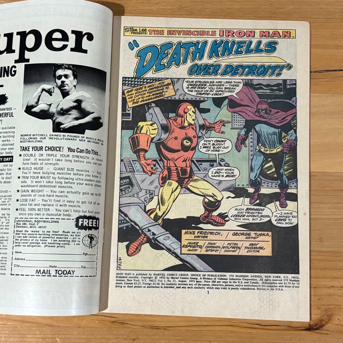 Iron Man (1968) #61 FN