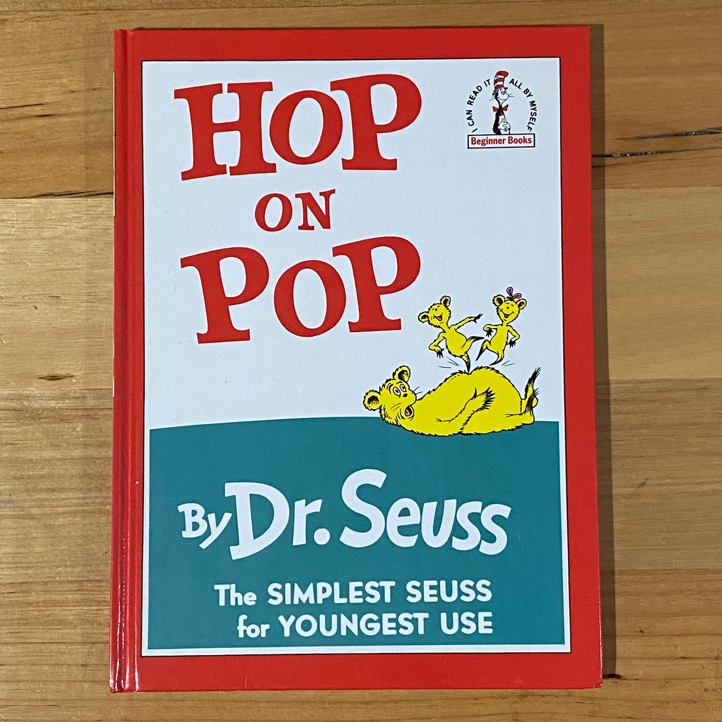 Hop On Pop Dr Seuss Book Hardcover GD