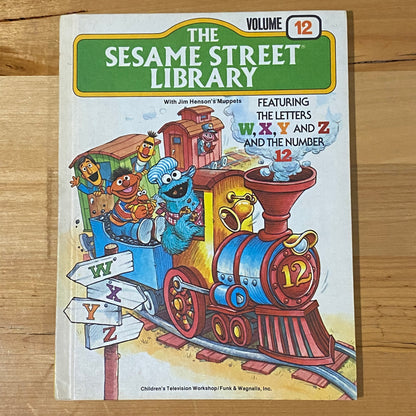 The Sesame Street Library Complete Set Jim Henson 1978-79 Hardcovers GD