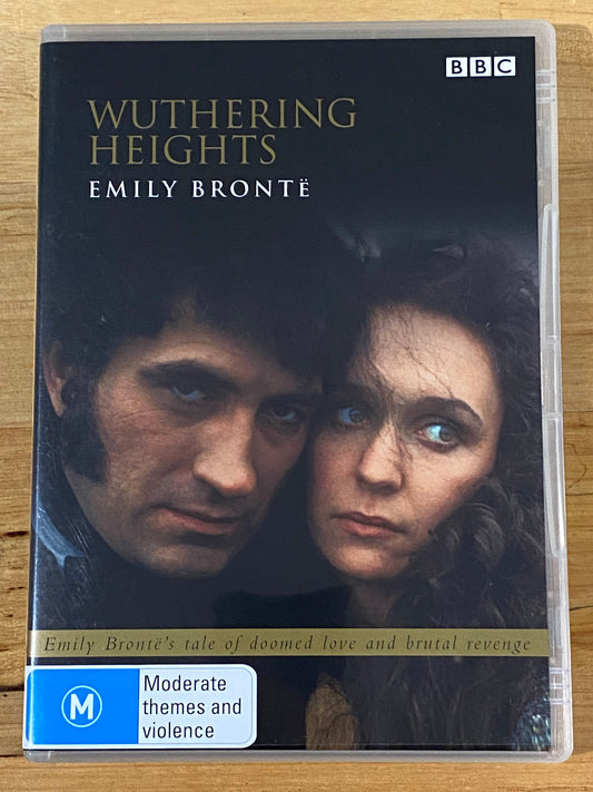 Wuthering Heights DVD Emily Brontë BBC Adaptation PAL 4 VGC