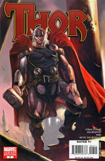 THOR (2007) #7 OLIVIER COIPEL VARIANT (FN)