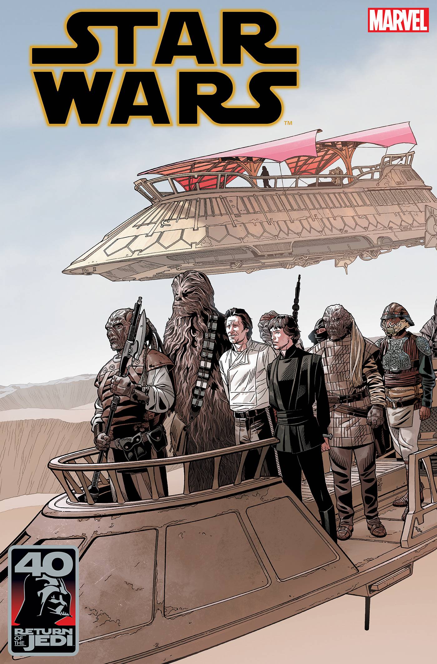 STAR WARS (2020) #32 SPROUSE RETURN OF THE JEDI 40TH ANNIVERSARY VARIANT