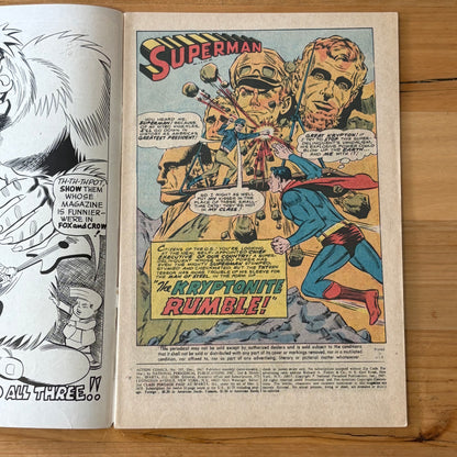 Action Comics (1938) #357 GD DC Comics Silver Age