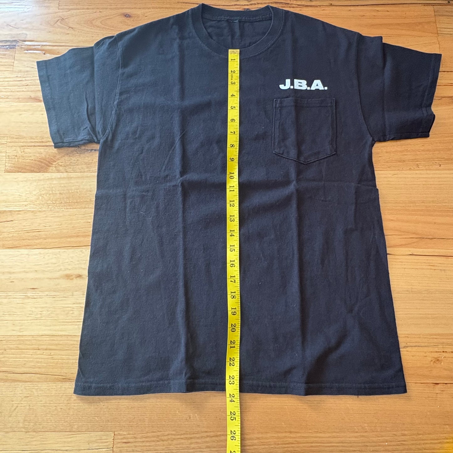 Chevrolet Car Dealership J.B.A T-Shirt Black Short Sleeve Size 38-inch Chest