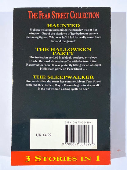 R.L. Stine Fear Street Dead of Night 3 Stories In 1 1997 Paperback Good Condition