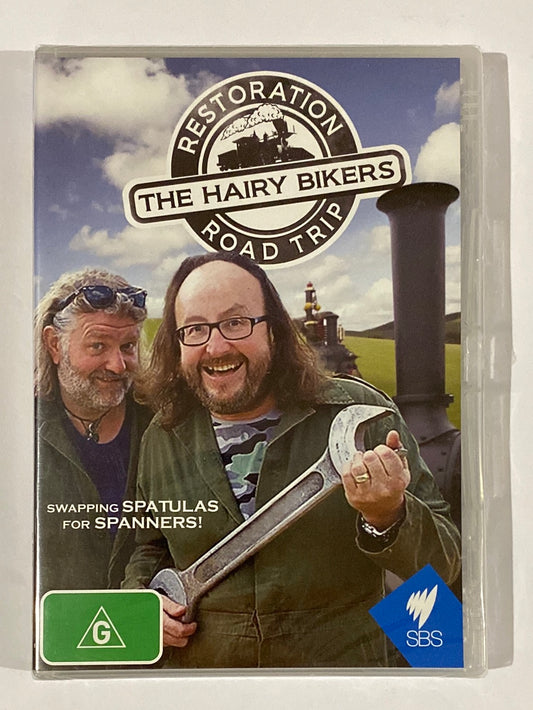 The Hairy Bikers Restoration Road Trip DVD PAL ALL Brand New Sealed