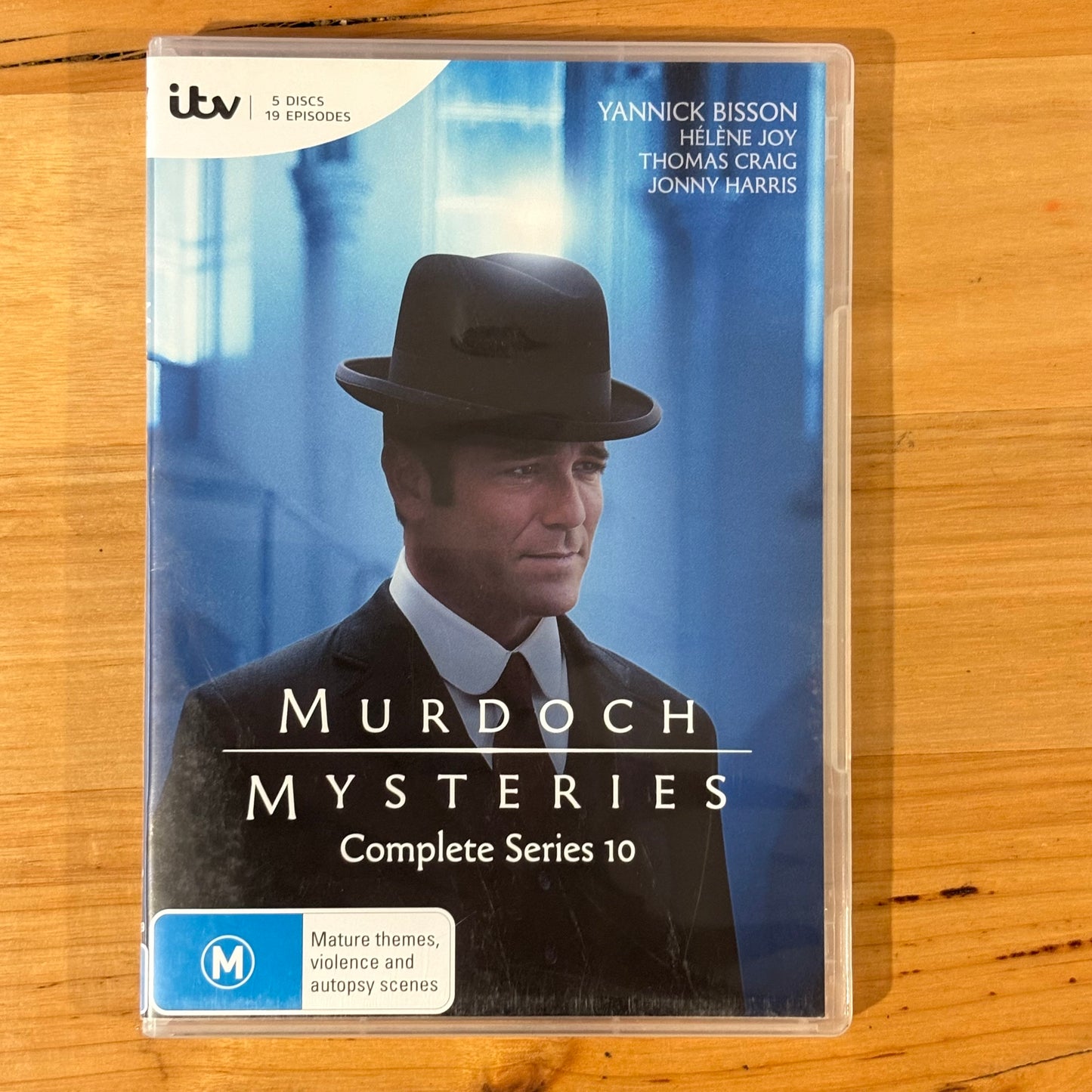 Murdoch Mysteries Complete Series 6-12 DVD ITV Crime Drama PAL 4 VGC