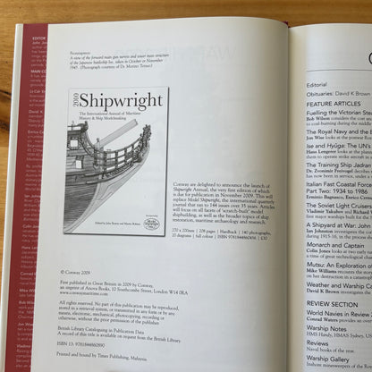 Warship 2008 and 2009 2 Book Bundle Conway Hardcover Maritime History GD