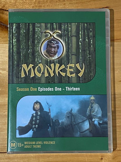 Monkey DVD Season 1 Episodes 1-13 Japanese Classic TV Show Pal 0 VGC