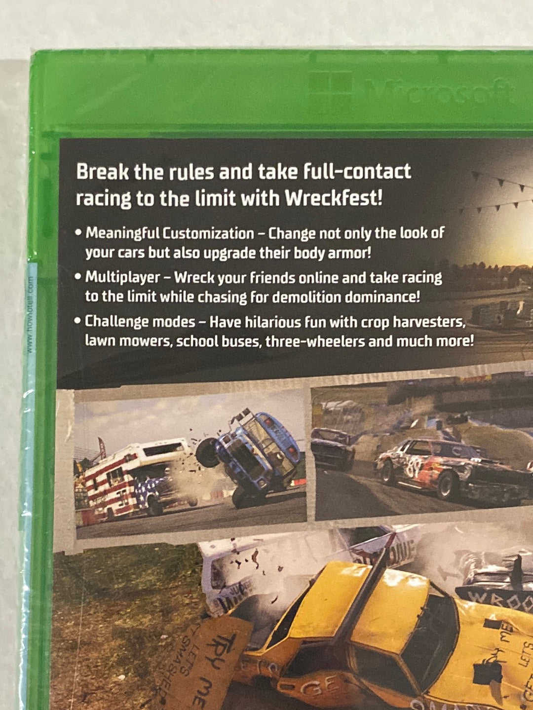 Wreckfest X-Box One Game THQNordic Brand New Sealed