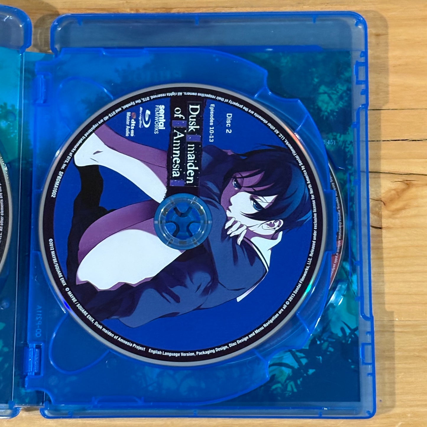 Dark Maiden of Amnesia Blu-ray Anime 4-Disc Set Region B VGC