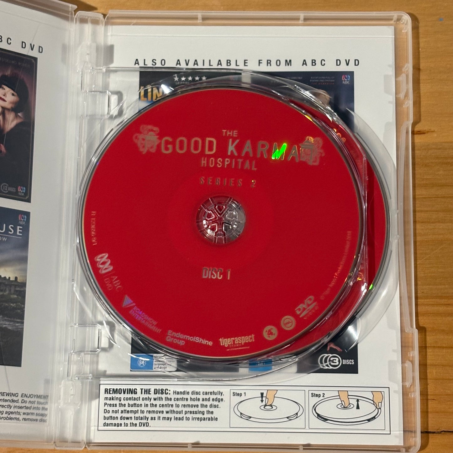 The Good Karma Hospital Series 1 & 2 DVD UK Drama PAL 4 Season 1 is Sealed