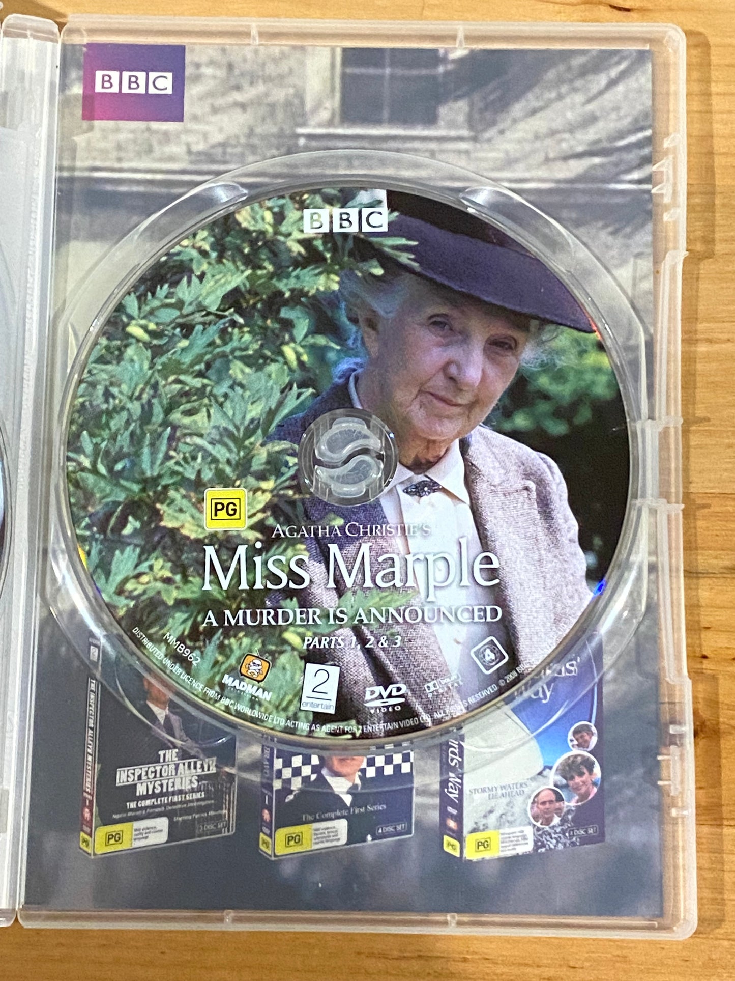 Agatha Christie's Miss Marple Collection Part 1 DVD BBC Joan Hickson PAL 4 VGC