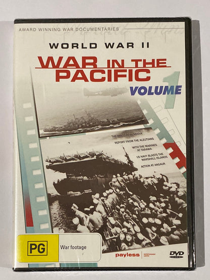 World War 2 War In The Pacific DVD Vol 1 Brand New Sealed