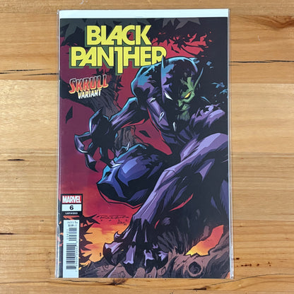 Black Panther (2021) #1 Khary Randolph Skrull Cover Variant Cover