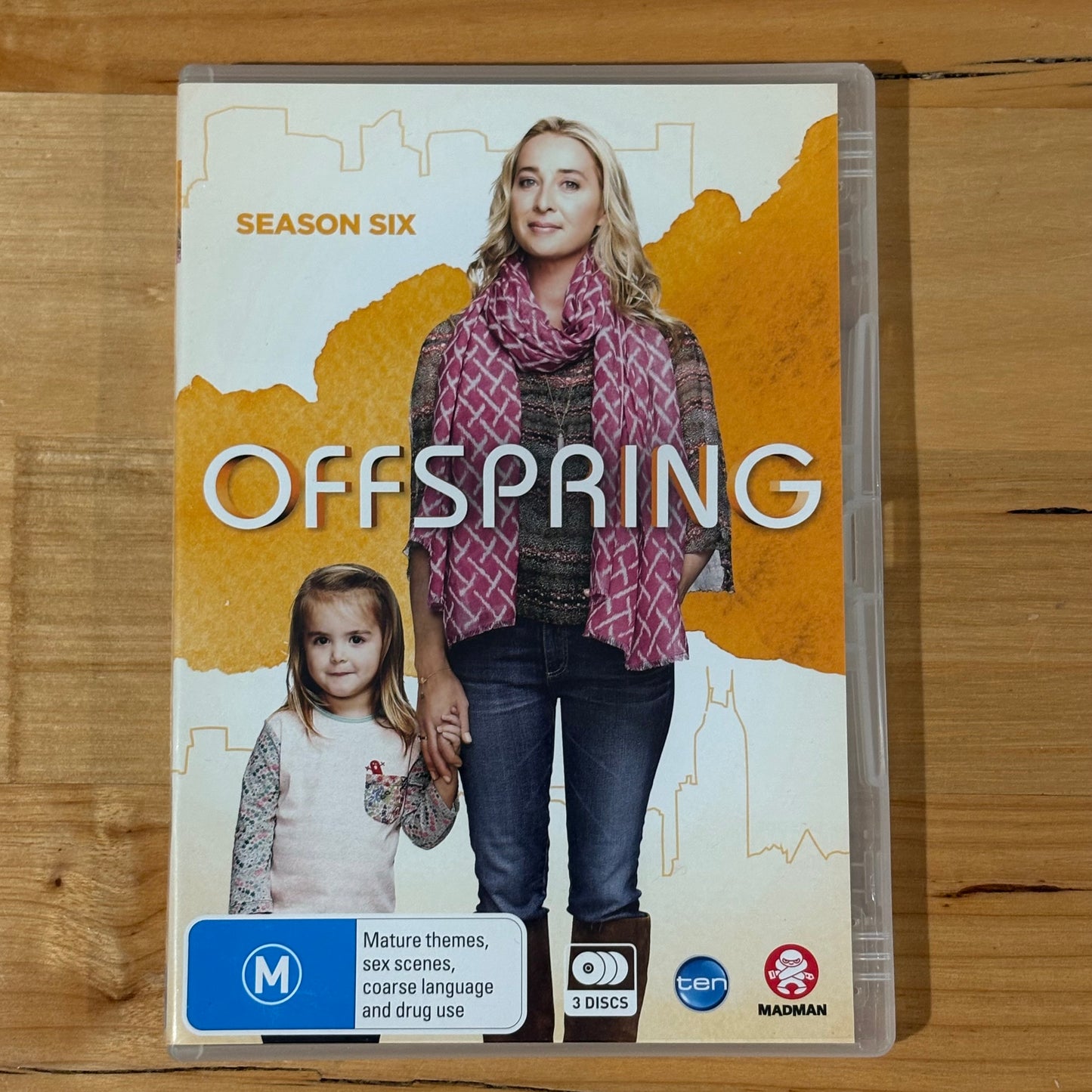 Offspring Complete Seasons 1-6 DVD Box Set Asher Keddie VGC