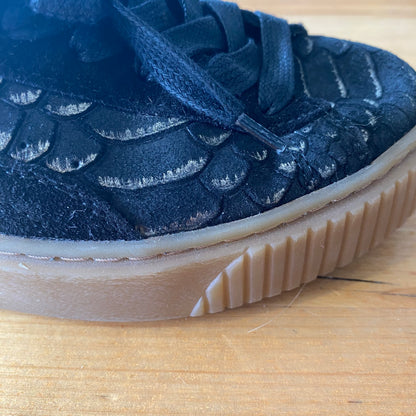 Puma Black Platform Casual Shoes Womens Size 7