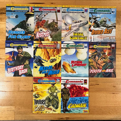 Commando War Comics x 10 Bundle Printed 2023 DC Thomson 067