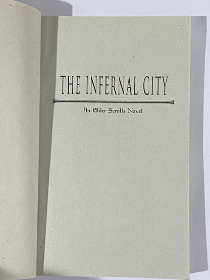 The Infernal City An Elder Scrolls Novel by Greg Keyes 2010 Paperback GD