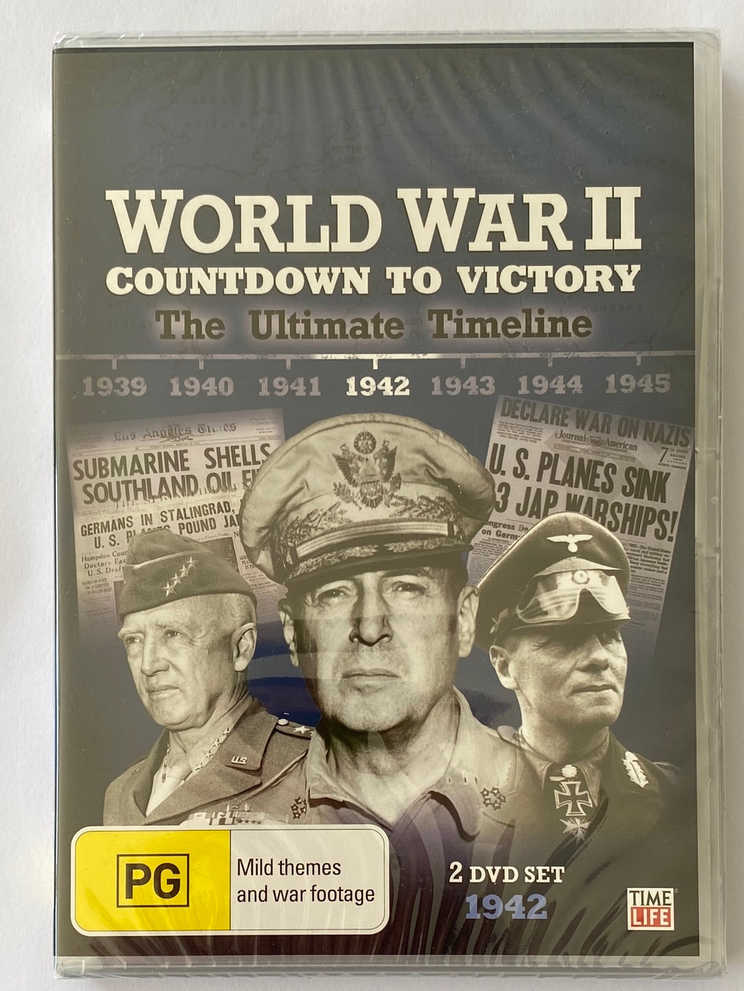 World War Two Countdown to Victory DVD The Ultimate Timeline Time Life 11-Disc Set VGC