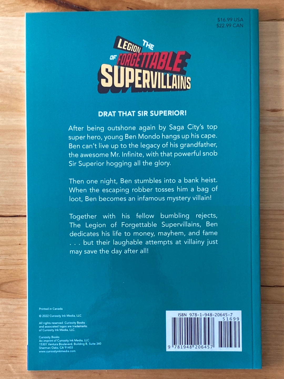 THE LEGION OF FORGETTABLE SUPERVILLAINS SC