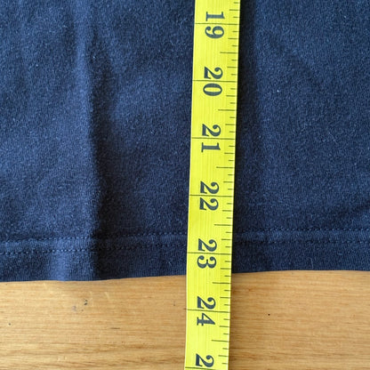 Stussy Double Sided Logo T-Shirt Black Short Sleeve Size Small