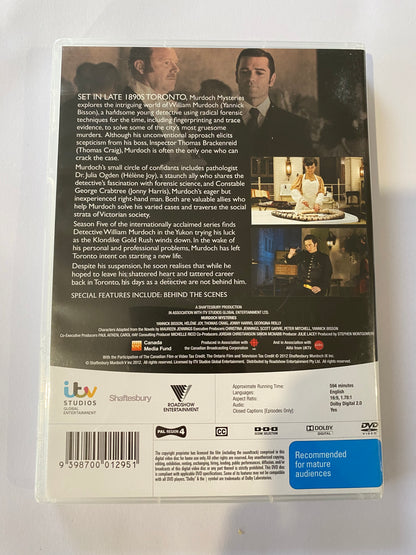 Murdoch Mysteries Complete Series 1-10 DVD Box Set VGC