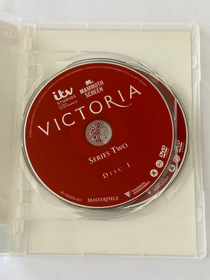 Victoria Series 2 DVD Jenna Coleman ITV Studios Drama 2-Disc PAL 4 VGC